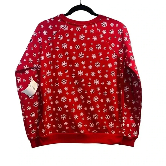 DISNEY Mickie Mouse NWT Light Up Christmas Crewneck Sweatshirt Youth Small - Picture 3 of 5